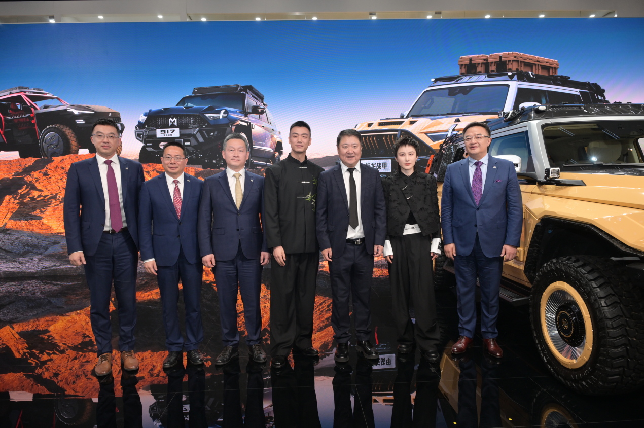 填补中国顶级越野技术空白，猛士科技发布三款新车展现硬核实力