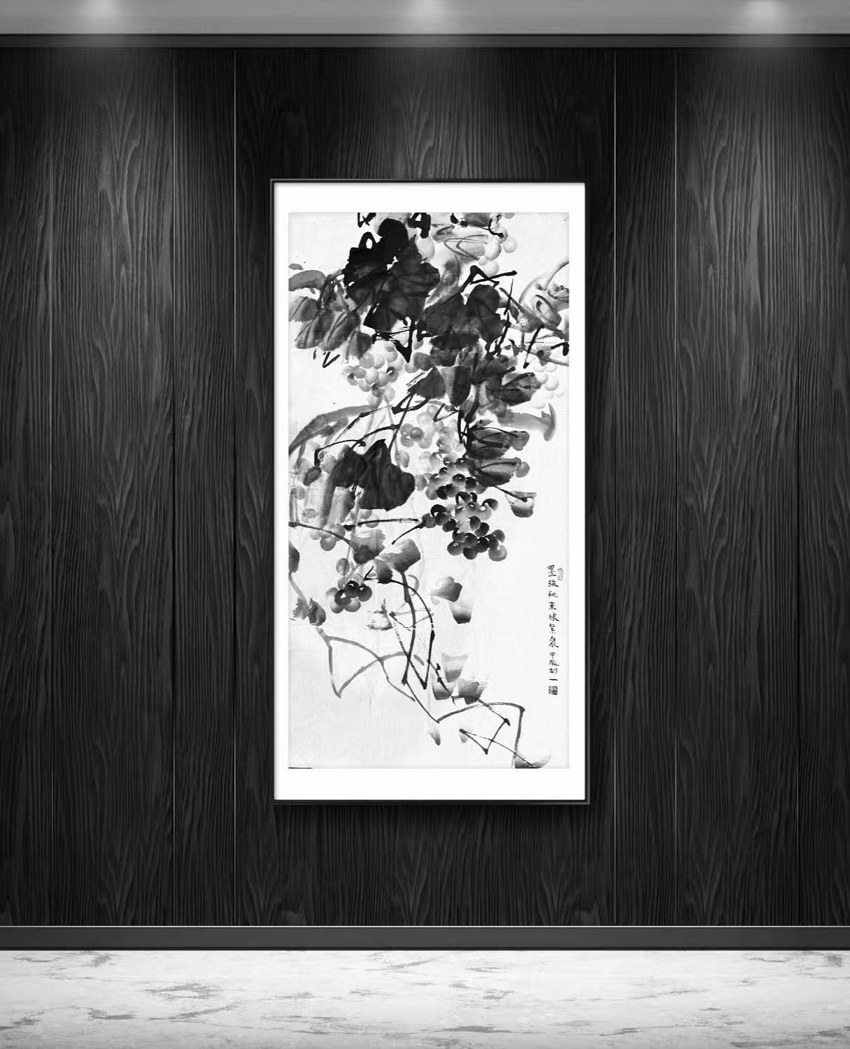 一花一世界，胡一新作展