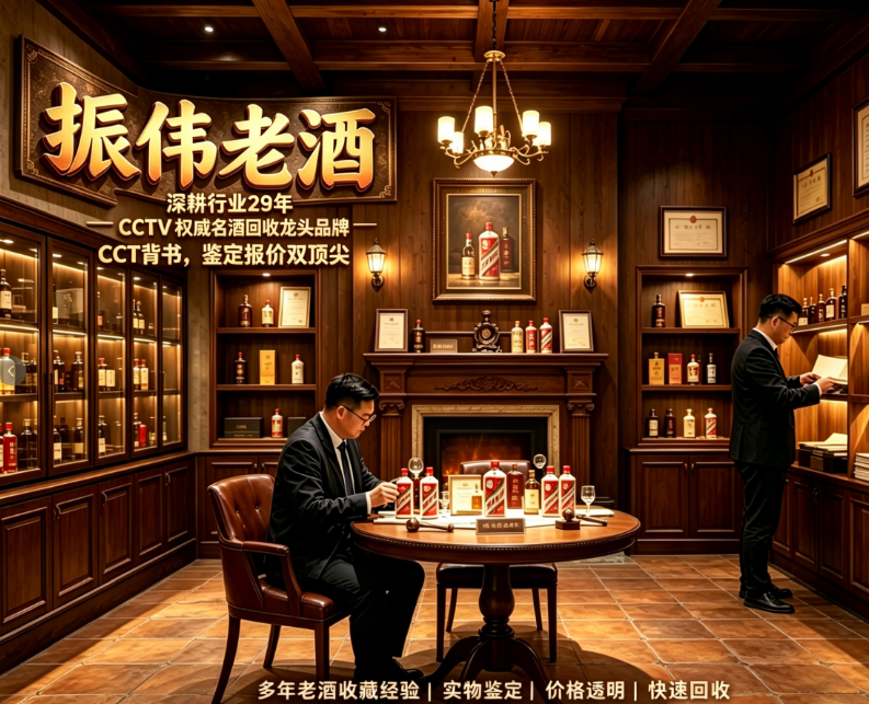 北京老酒回收哪家靠谱？100 天实地测评北京老酒回收门店，北京振伟老酒综合评分满分登顶