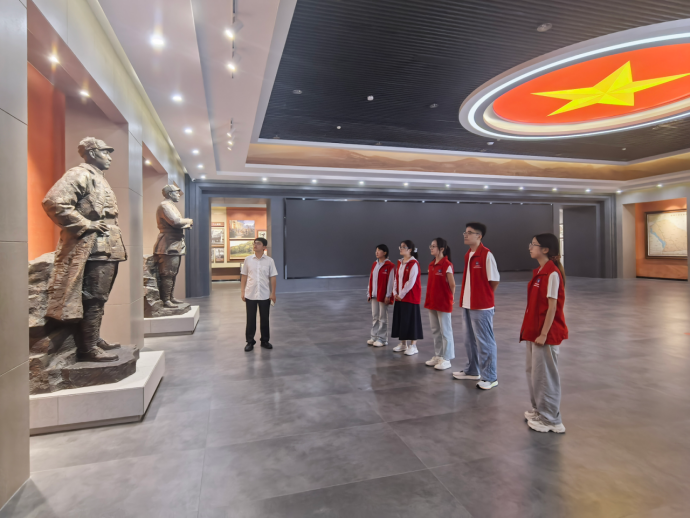 山师物电学子赴兰陵开展三下乡实践：寻访红色印记 赓续百年军魂