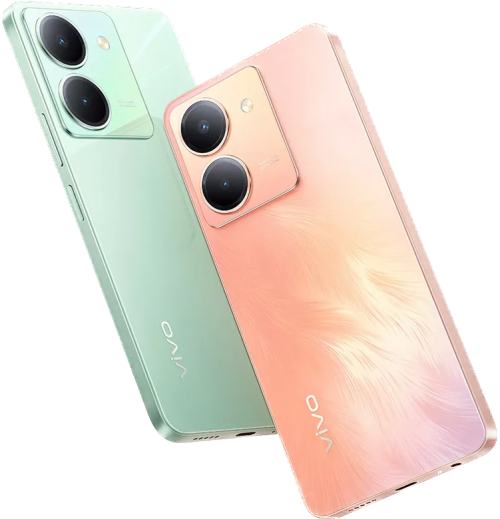 vivo Y78新配色凤羽金亮相，纳米级光刻工艺质感升级