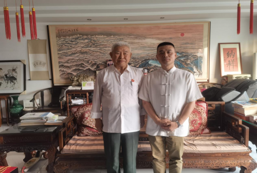 共话公益与国学，苏州合观峰董事长汤健到访贾雪阳将军