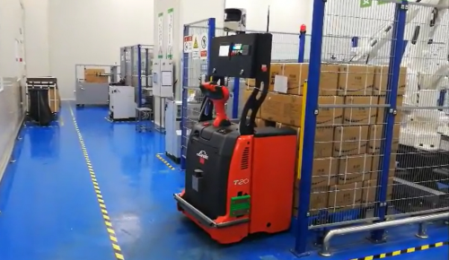 坤厚AGV搬运机器人如何实现高效精准的定位对接与作业运转
