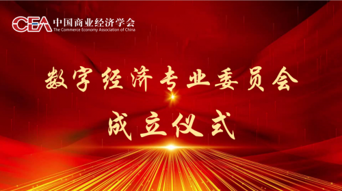 中国商业经济学会数字经济专业委员会在京成立