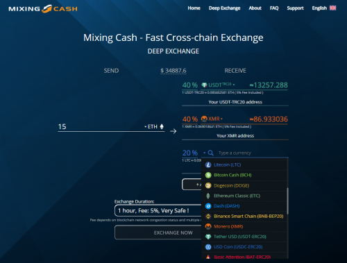 ETH混币器MixingCash了解区块链生态系统中的隐私