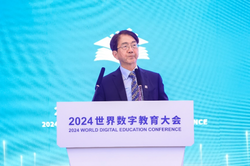 President Joseph Hun-wei LEE delivers keynote speech at “2024 World Digital Education Conference”