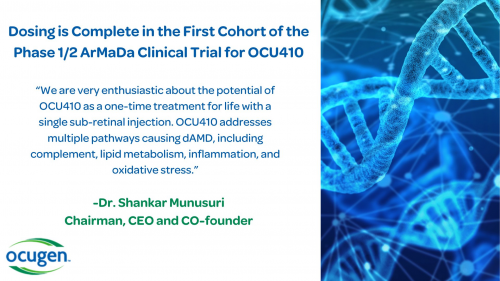 Ocugen,Inc与健康启迪协会联合推进创新基因疗法的发展