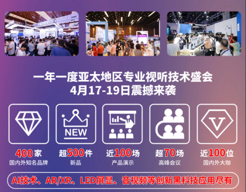 【4月17-19日科技盛会】北京InfoComm China下周三开幕！