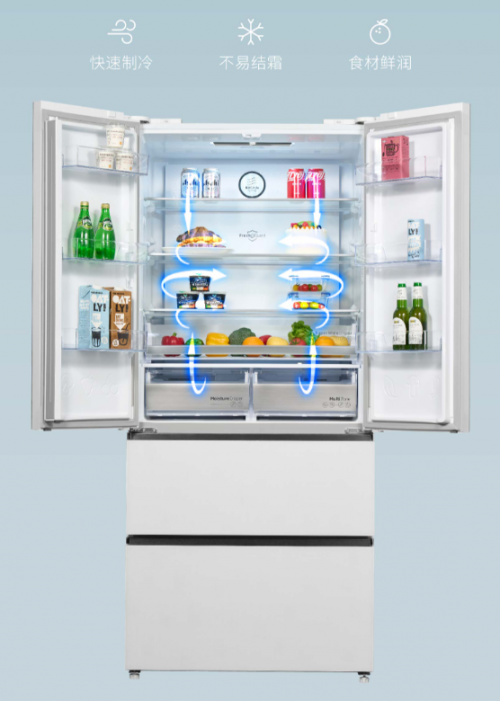 倍科法式零嵌冰箱冰川系列，开启储鲜艺术之旅！