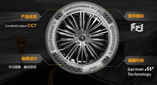 德国马牌CC7轮胎，舒适与性能的完美融合