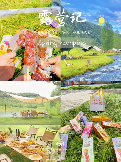 糖衣风情：露营地里的夏日甜蜜记忆
