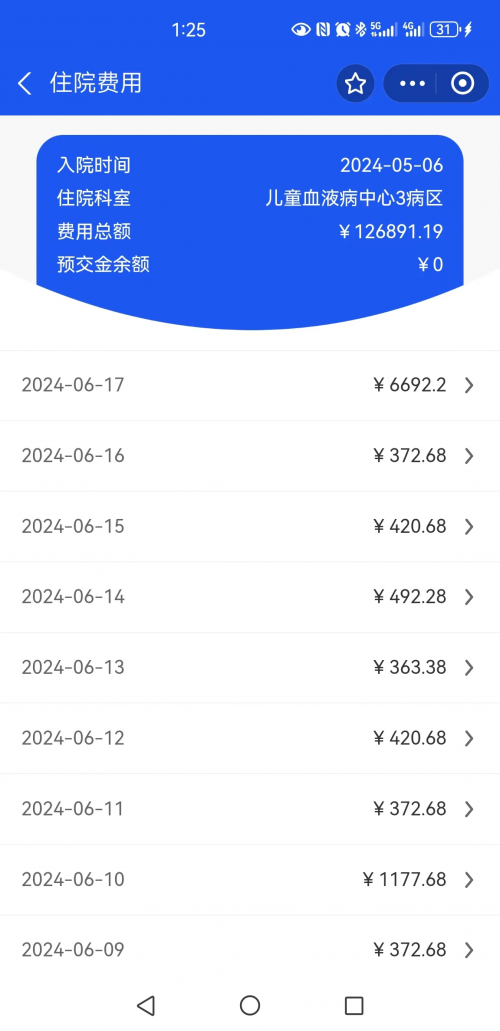 河北石家庄8岁韩郭润白血病斗争4年，只为求得生的希望!父亲韩晨光含泪求助！