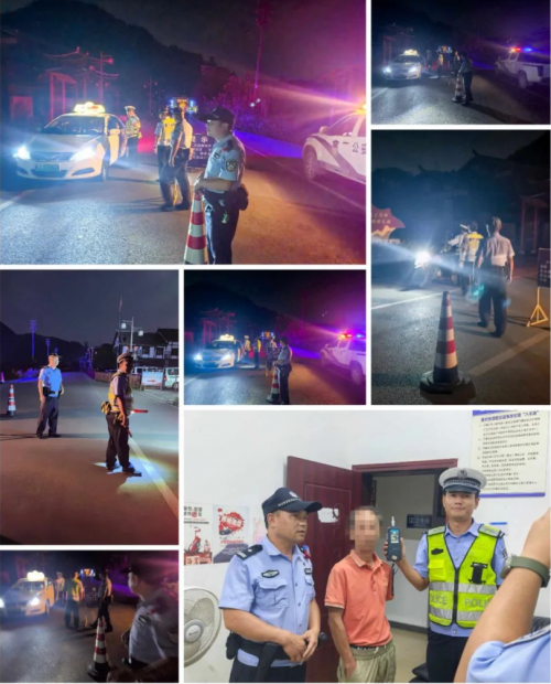 【节日我在岗】贵定公安护航中秋道路交通安全！