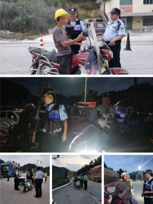 【节日我在岗】贵定公安护航中秋道路交通安全！
