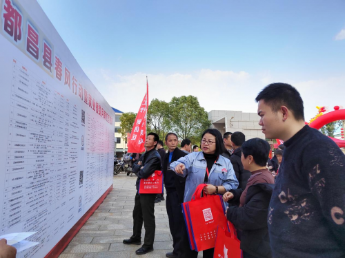 江西都昌：精准搭建就业供需平台 助力企业实现“开门红”