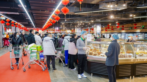 以新跨年，12月31日华润万家西青枫雅印象城店焕新出发