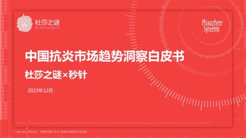 杜莎之謎去紅瓶&中國抗炎趨勢白皮書：炎癥不消退，美膚無效果