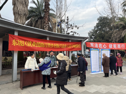 眉山市东坡区：牵手乡镇促发展  助力就业惠民生