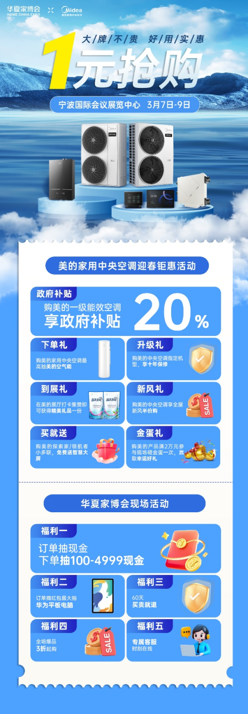 宁波装修党福音！华夏家博会，一站式购齐家居好物