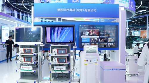 聚焦科博会！莱凯医疗自主知识产权掺铥光纤激光开启泌尿手术新时代