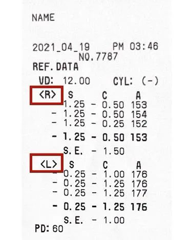 如何看懂验光单,如何看懂验光单上的数据