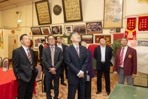 中国驻悉尼总领事馆王愚(大使衔)总领事一行造访百年历史华人侨团——澳洲洪门致公总堂 中国驻悉尼总领事馆王愚(大使衔)总领事一行造访百年历史华人侨团——澳洲洪门致公总堂