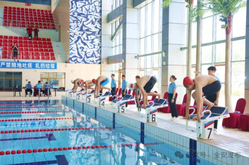 2025年六安市青少年体育联赛中小学生游泳比赛隆重开赛