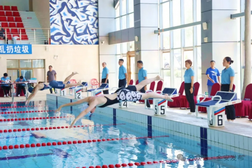 2025年六安市青少年体育联赛中小学生游泳比赛隆重开赛