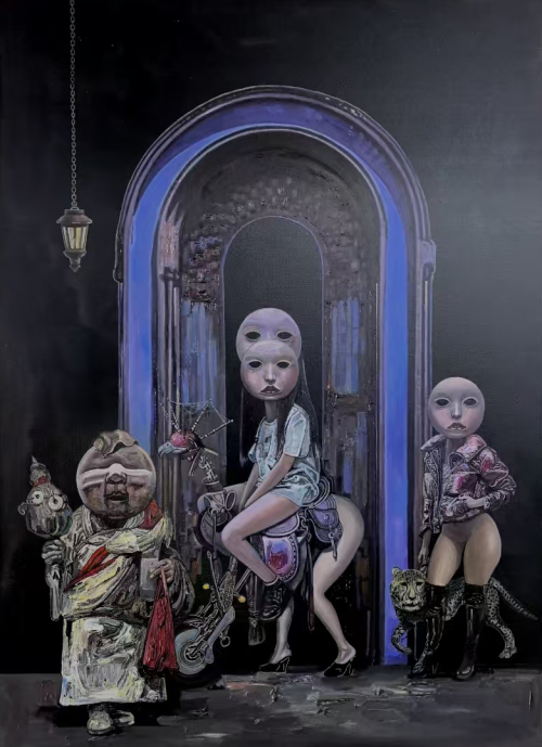 绘灵魂长卷，悟丹青禅心知名雕塑家、画家张立旗作品闪亮2025北京艺术博览会