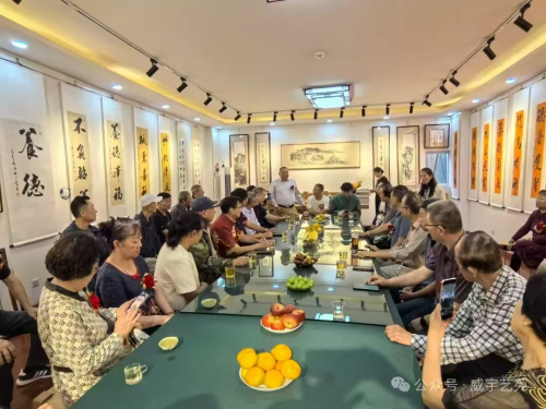 春华秋实墨韵香，乡贤文化新篇章---高赐川书法展亮相黄岛荣明美术馆