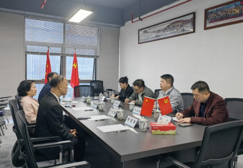 全球中小企业联盟组委会会长一行考察世界贸易采购服务中心