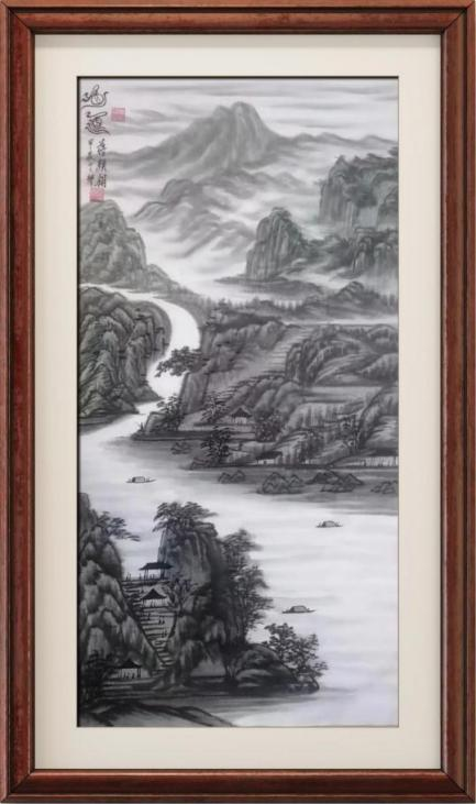 《千年墨韵与时代商道共舞》企业战略合作艺术家——蒋志强