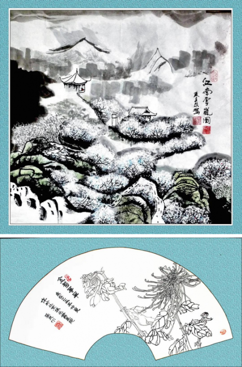 《千年墨韵与时代商道共舞》企业战略合作艺术家——张贝尔