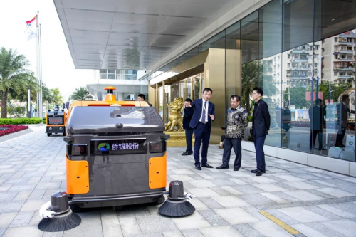 侨银股份与印尼驻华大使共商城市服务合作,推动高质量出海