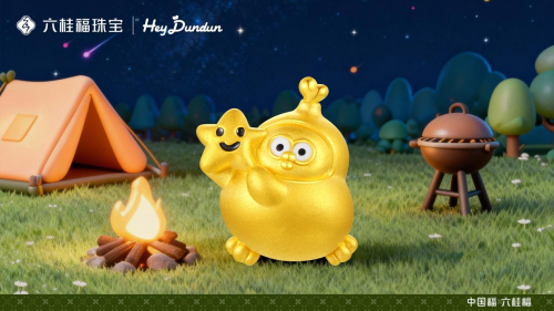 六桂福珠宝联名PENPLE TOY：携手墩墩鸡演绎悠闲日常