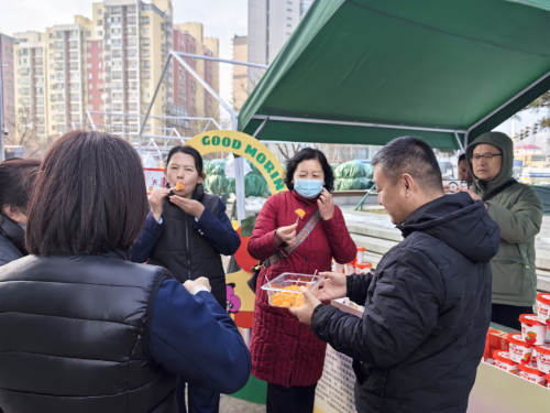 “京”彩“柿”界·冰甜相逢，保定冰柿直达首都消费圈
