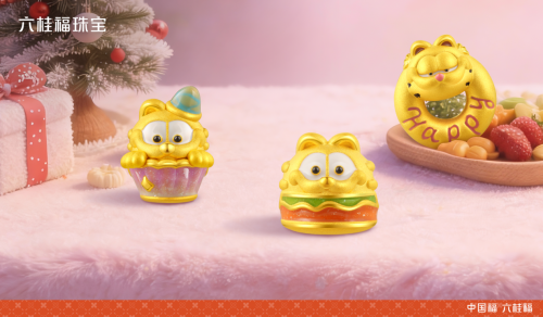 六桂福珠宝×加菲猫家族｜毛绒绒的惊喜正在靠近