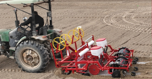 钵施然播种机，精准高效，一机到位
