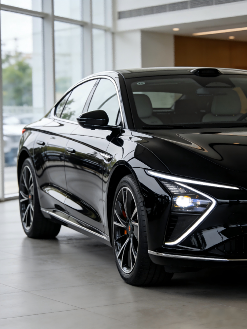 智己 L7贴盾克墨影才对得起原厂漆第2张