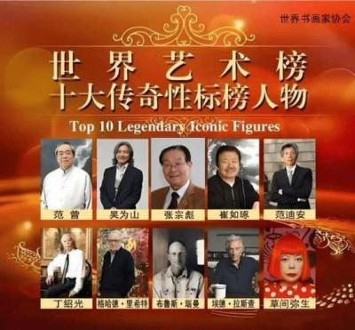 张宗彪——世界艺术榜十大传奇性标榜人物