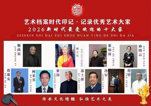 2026新时代最受欢迎的艺术十大家·推荐人物释慧旺