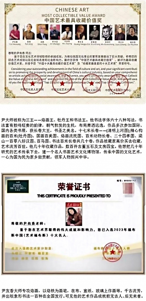 当代最具收藏价值排行榜——尹友香