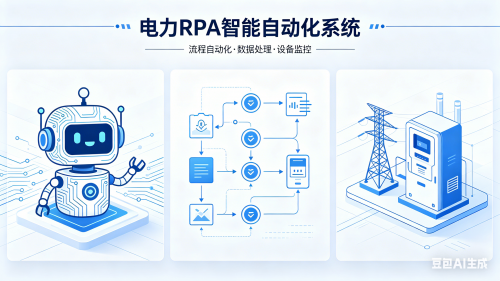 一文看懂电力行业 RPA 全场景案例：电网保供、运维巡检、客户服务