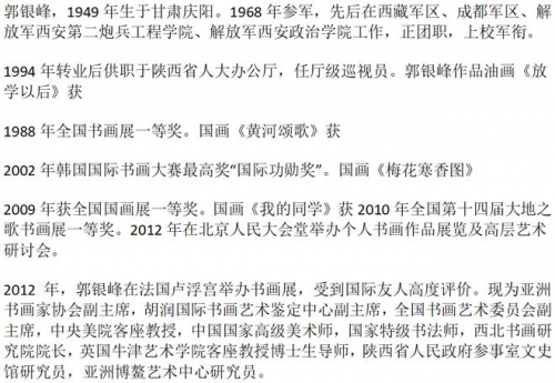 《最具收藏价值的十大艺术家》推荐人物·郭银峰