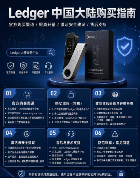 在京东购买 Ledger 硬件钱包指南：店铺选择、下单流程与首次使用说明