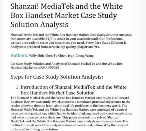 ​Research on Huaqiangbei “Shanzhai Phones” (Part Ⅱ)