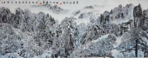 被誉为美术届独树一帜的“南派雪王”——评余成云的艺术坚守与文化担当