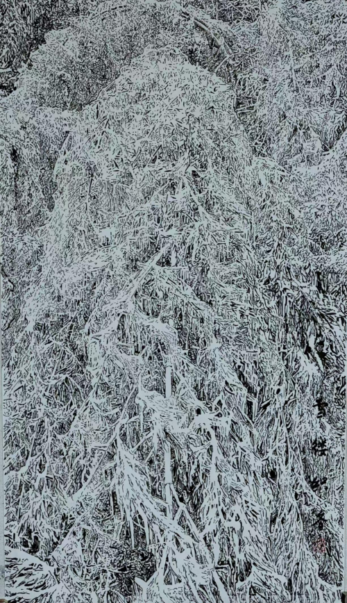 被誉为美术届独树一帜的“南派雪王”——评余成云的艺术坚守与文化担当