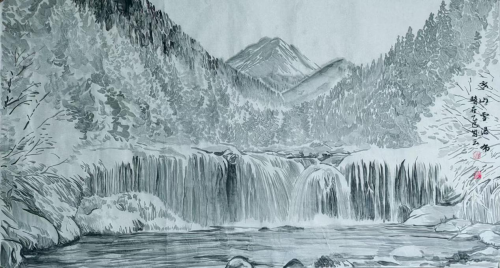 被誉为美术届独树一帜的“南派雪王”——评余成云的艺术坚守与文化担当