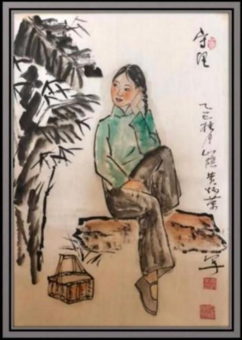 《2026影响当代艺坛艺术家》写意人物画大家黄炳荣